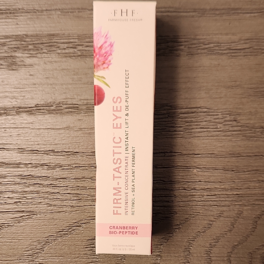 FarmHouse Fresh Firm-Tastic Eyes Cranberry Eye Cream - Pink